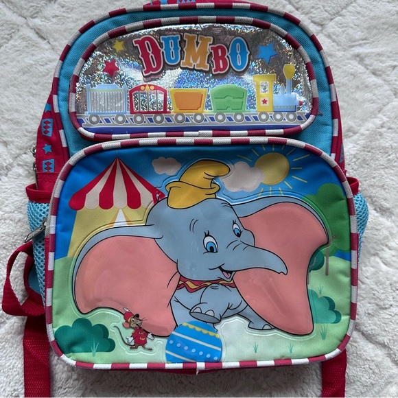 Disney | Toddler Dumbo The Elephant Circus Backpack | Size 12" - Picture 1 of 9